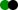 verde y negro